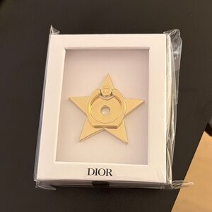 Dior Gold Star Phone Accessory